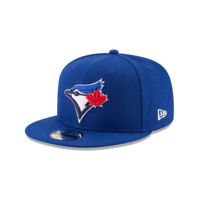 Blue Toronto Blue Jays Hat - New Era MLB Team Color Basic 9FIFTY Snapback Caps USA5937164